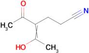 4-Acetyl-5-oxo-hexanenitrile
