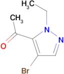 1-(4-Bromo-2-ethyl-2H-pyrazol-3-yl)-ethanone