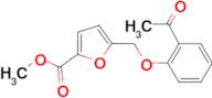 5-(2-Acetyl-phenoxymethyl)-furan-2-carboxylic acidmethyl ester