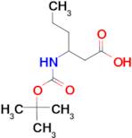 3-tert-Butoxycarbonylaminohexanoic acid