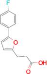 3-[5-(4-Fluoro-phenyl)-furan-2-yl]-propionic acid