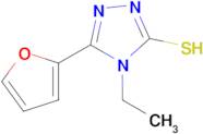 4-Ethyl-5-furan-2-yl-4 H -[1,2,4]triazole-3-thiol