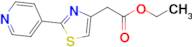 (2-Pyridin-4-yl-thiazol-4-yl)-acetic acid ethyl ester