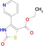 2-Oxo-4-pyridin-3-yl-2,3-dihydro-thiazole-5-carboxylic acid ethyl ester