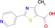 4-Methyl-2-pyridin-4-yl-thiazole-5-carboxylic acid