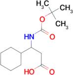 3- tert -Butoxycarbonylamino-3-cyclohexyl-propionic acid