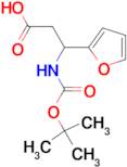 3- tert -Butoxycarbonylamino-3-furan-2-yl-propionic acid