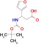 3- tert -Butoxycarbonylamino-3-furan-3-yl-propionic acid