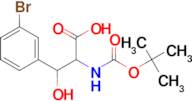 3-(3-Bromo-phenyl)-2- tert -butoxycarbonylamino-3-hydroxy-propionic acid