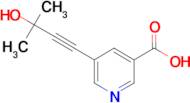 5-(3-Hydroxy-3-methyl-but-1-ynyl)-nicotinic acid