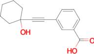 3-(1-Hydroxy-cyclohexylethynyl)-benzoic acid