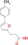 3-(5- p -Tolyl-furan-2-yl)-propionic acid