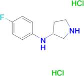 (4-Fluoro-phenyl)-pyrrolidin-3-yl-amine dihydrochloride