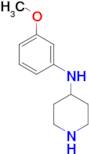 (3-Methoxy-phenyl)-piperidin-4-yl-amine