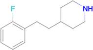 4-[2-(2-Fluoro-phenyl)-ethyl]-piperidine