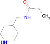 N -Piperidin-4-ylmethyl-propionamide