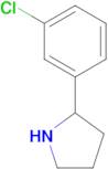 2-(3-Chloro-phenyl)-pyrrolidine