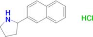 2-Naphthalen-2-yl-pyrrolidine; hydrochloride