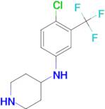 (4-Chloro-3-trifluoromethyl-phenyl)-piperidin-4-yl-amine