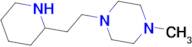 1-Methyl-4-(2-piperidin-2-yl-ethyl)-piperazine