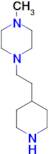 1-Methyl-4-(2-piperidin-4-yl-ethyl)-piperazine