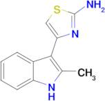 4-(2-Methyl-1H-indol-3-yl)-thiazol-2-ylamine