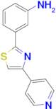 3-(4-Pyridin-4-yl-thiazol-2-yl)-phenylamine