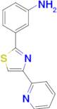 3-(4-Pyridin-2-yl-thiazol-2-yl)-phenylamine