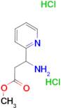 3-Amino-3-pyridin-2-yl-propionic acid methyl ester; dihydrochloride