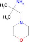 1,1-Dimethyl-2-morpholin-4-yl-ethylamine