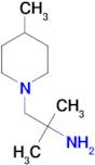 1,1-Dimethyl-2-(4-methyl-piperidin-1-yl)-ethylamine