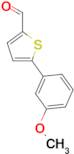 5-(3-Methoxy-phenyl)-thiophene-2-carbaldehyde