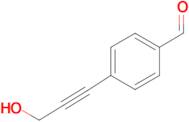 4-(3-Hydroxy-prop-1-ynyl)-benzaldehyde