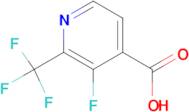 3-Fluoro-2-trifluoromethyl-isonicotinic acid