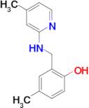 4-Methyl-2-[(4-methyl-pyridin-2-ylamino)-methyl]-phenol