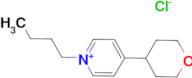 1-Butyl-4-(tetrahydro-2H-pyran-4-yl)pyridinium chloride