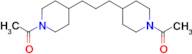 1,1'-[Propane-1,3-diylbis(piperidine-4,1-diyl)]bis(ethanone)