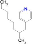 4-(2-Methyloctyl)pyridine