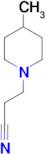 3-(4-Methylpiperidin-1-yl)propionitrile