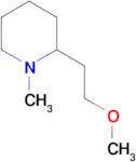 2-(2-Methoxyethyl)-1-methylpiperidine