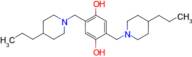 2,5-Bis[(4-propylpiperidin-1-yl)methyl]benzene-1,4-diol