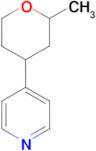 4-(2-Methyltetrahydro-2H-pyran-4-yl)-pyridine