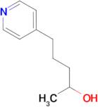 5-(Pyridin-4-yl)pentan-2-ol