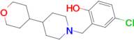 4-Chloro-2-[4-(tetrahydro-pyran-4-yl)-piperidin-1-ylmethyl]-phenol