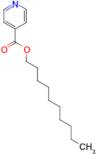 Isonicotinic acid decyl ester