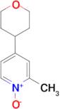 2-Methyl-4-(tetrahydro-2H-pyran-4-yl)pyridine 1-oxide