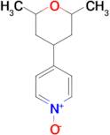 4-(2,6-Dimethyltetrahydro-2H-pyran-4-yl)pyridine 1-oxide