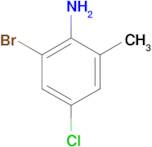 2-Bromo-4-chloro-6-methylaniline