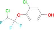 3-Chloro-4-(2-chloro-1,1,2-trifluoro-ethoxy)-phenol