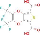 2,3-Bis-trifluoromethyl-thieno[3,4-b][1,4]dioxine-5,7-dicarboxylic acid